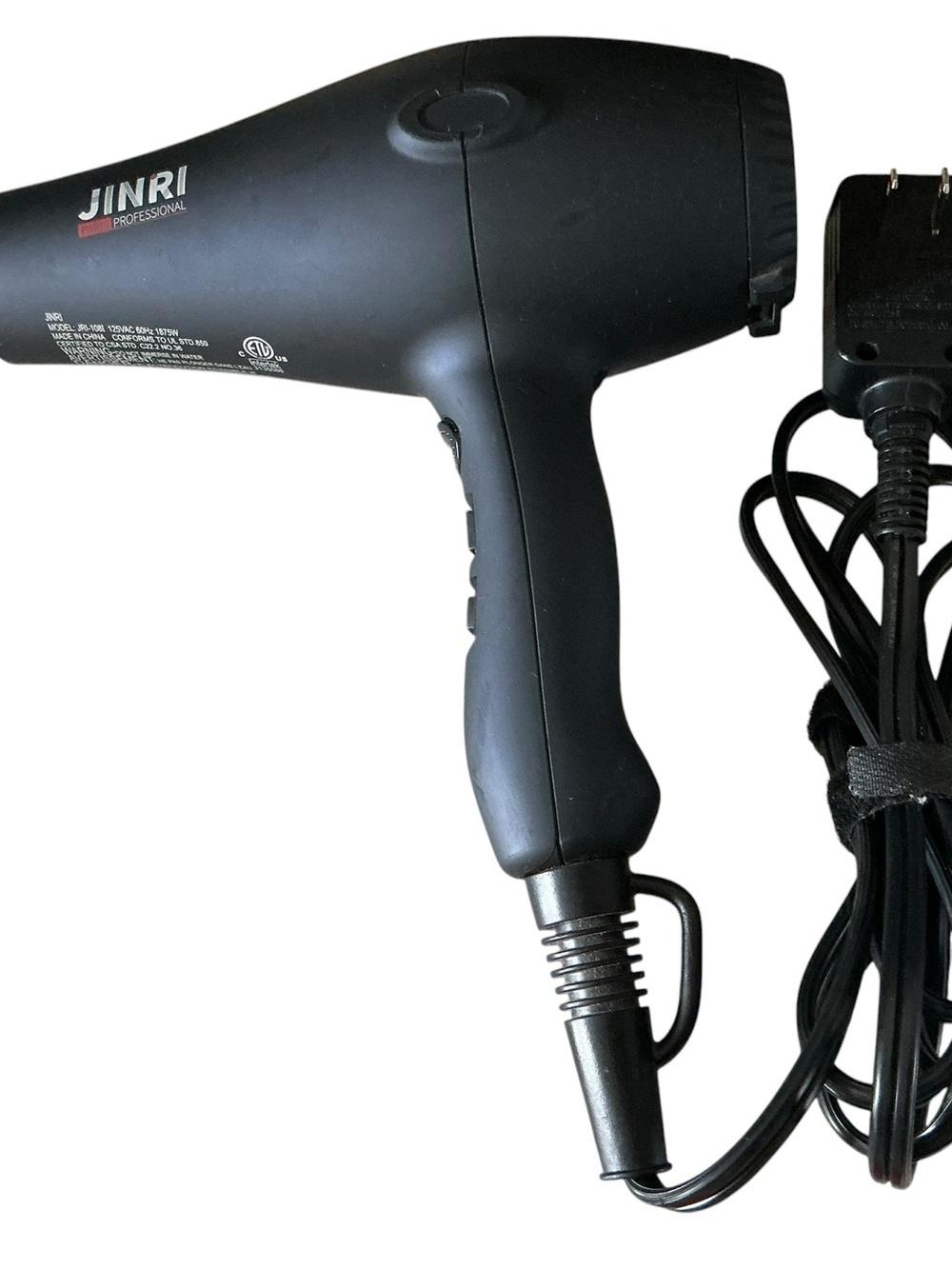 Jinri Paris professional hair dryer black 1875W
